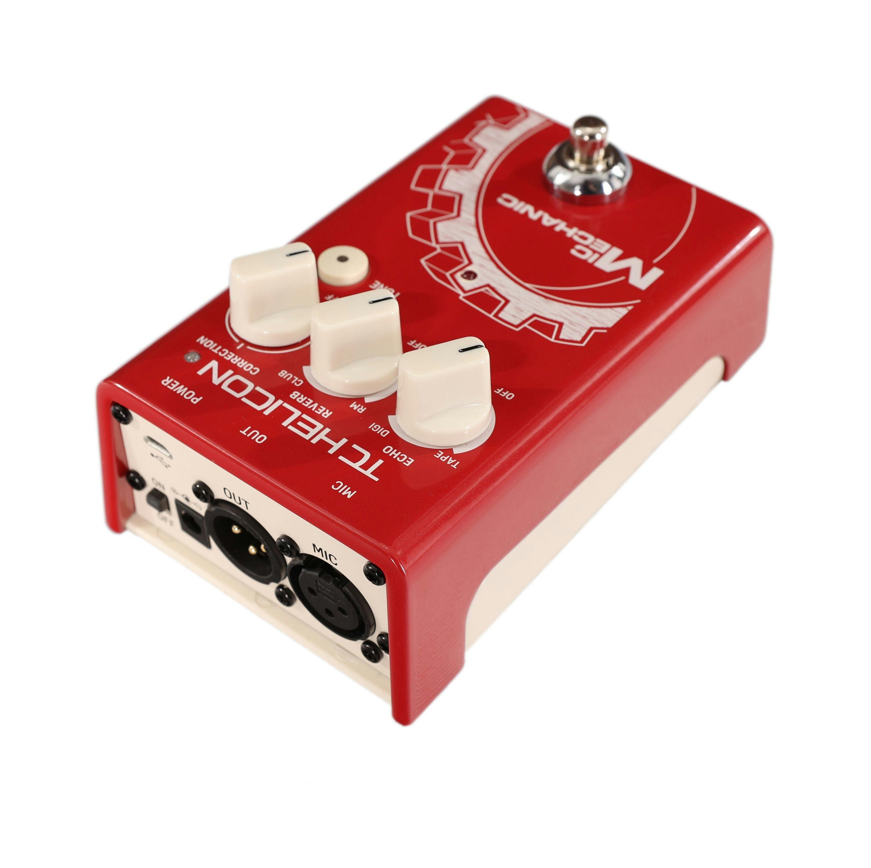 TC Helicon Mic Mechanic 2 Vocal Effects Pedal - Andertons Music Co.